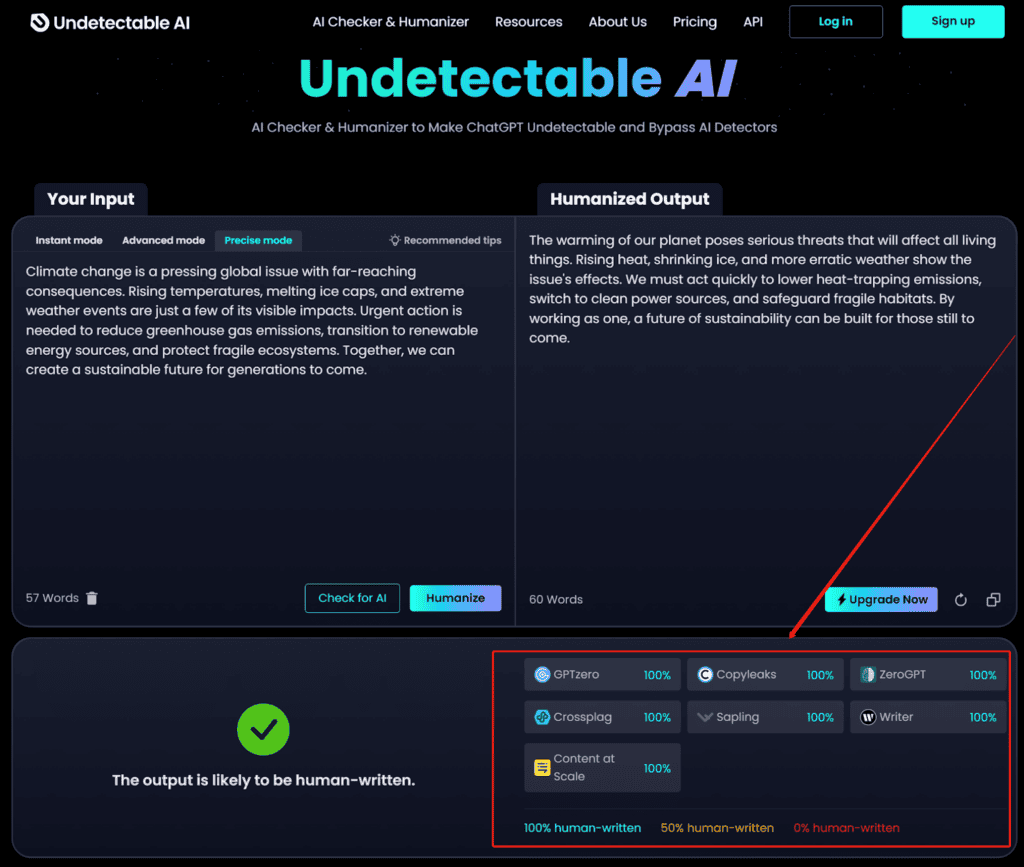 undetectable AI