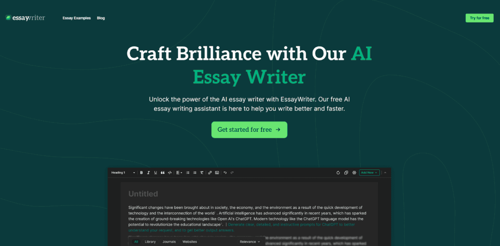 AI Essay Writer