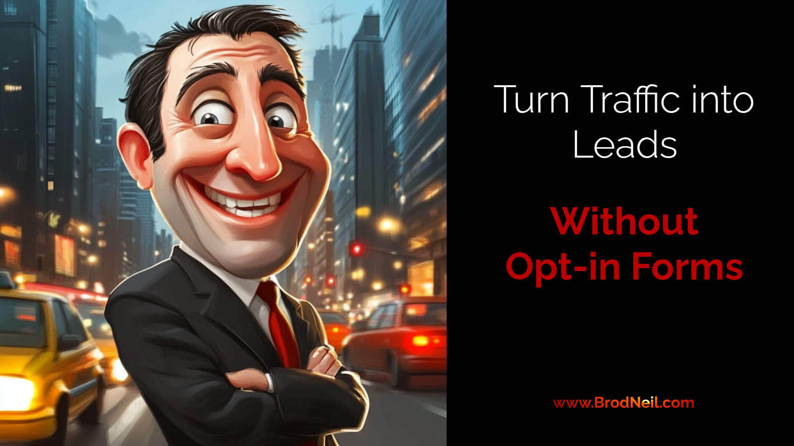 Turn traffic into leads without opt-in forms